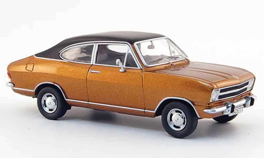 Opel Kadett B 1/43 Schuco B coupe bronze nero 1967 modellino in miniatura