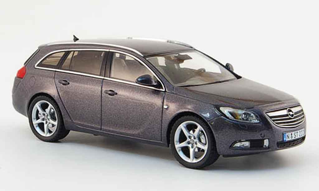 Opel Insignia 1/43 Schuco sports tourer grigio 2008 modellino in miniatura