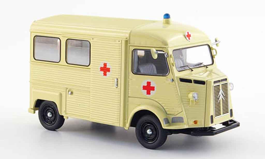 Citroen Type HY 1/43 Schuco bus rossoes kreuz modellino in miniatura