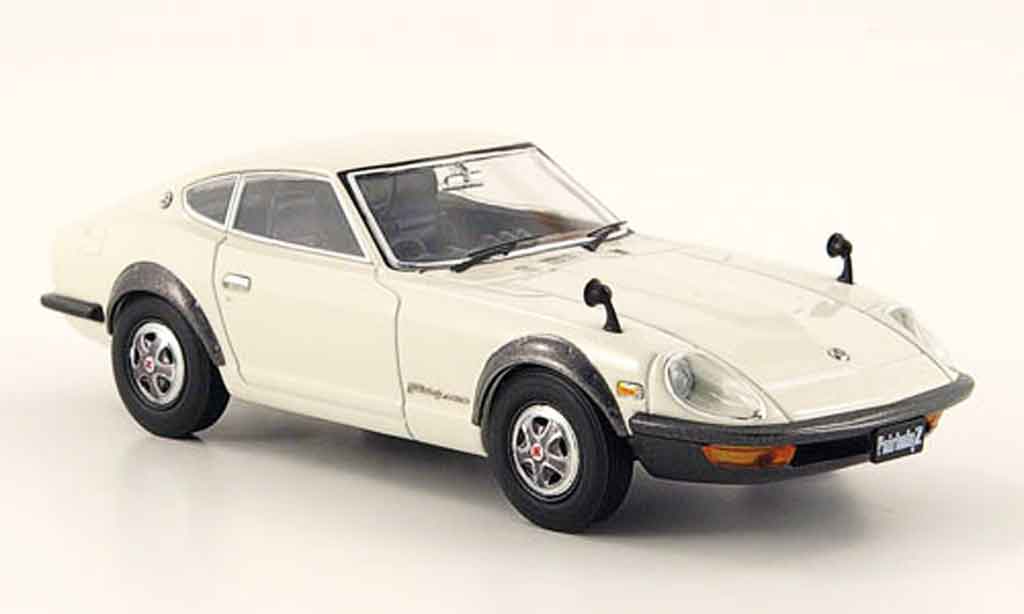 Nissan 240 ZG 1/43 Ebbro ZG Fairlady bianco 1971 modellino in miniatura
