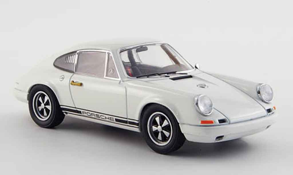 Porsche 911 1/43 Ebbro R bianco 1967 modellino in miniatura