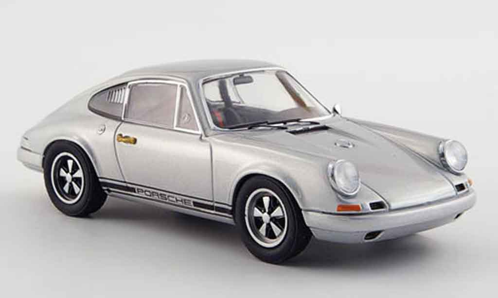 Porsche 911 1/43 Ebbro R grigio metallisee 1967 modellino in miniatura