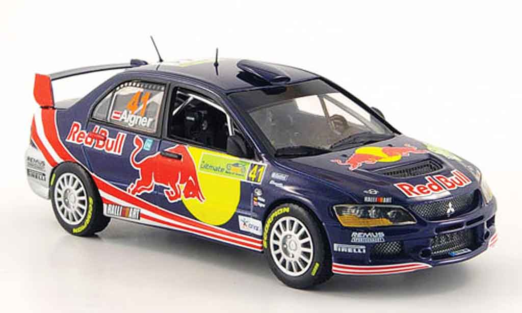 Mitsubishi Lancer Evolution IX 1/43 Vitesse Evolution IX No.41 Red Bull Rally Akropolis 2008 modellino in miniatura