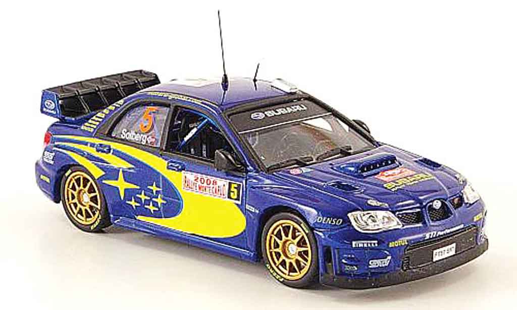 Subaru Impreza WRC 1/43 Vitesse WRC 07 no.5 rallye monte carlo 2008 modellino in miniatura