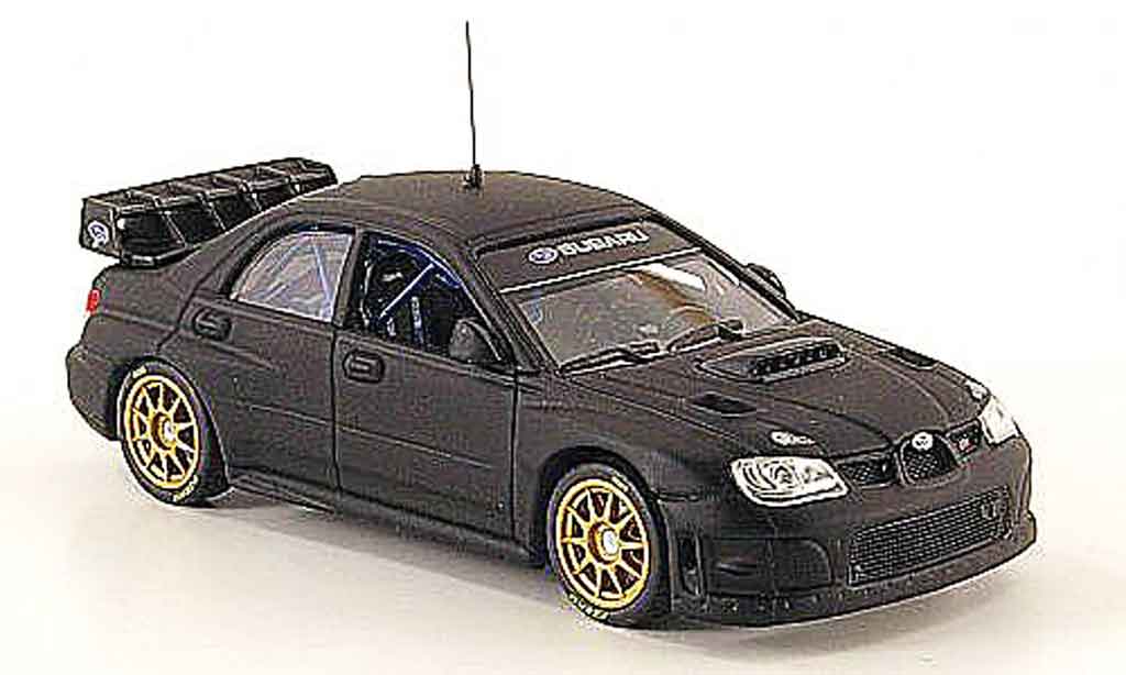 Subaru Impreza WRC 1/43 Vitesse WRC 07 mattnero modellino in miniatura