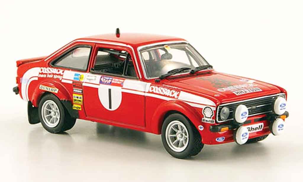 Ford Escort RS 1800 1/43 Vitesse RS 1800 No.1 Cossack Rally Wales 1976 MK2 modellino in miniatura