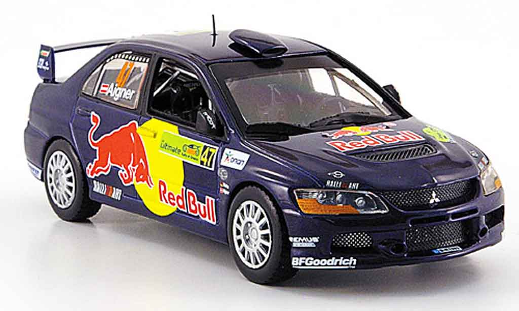 Mitsubishi Lancer Evolution IX 1/43 Vitesse Evolution IX Gr.N Red Bull Rally Griechenland 2007 modellino in miniatura