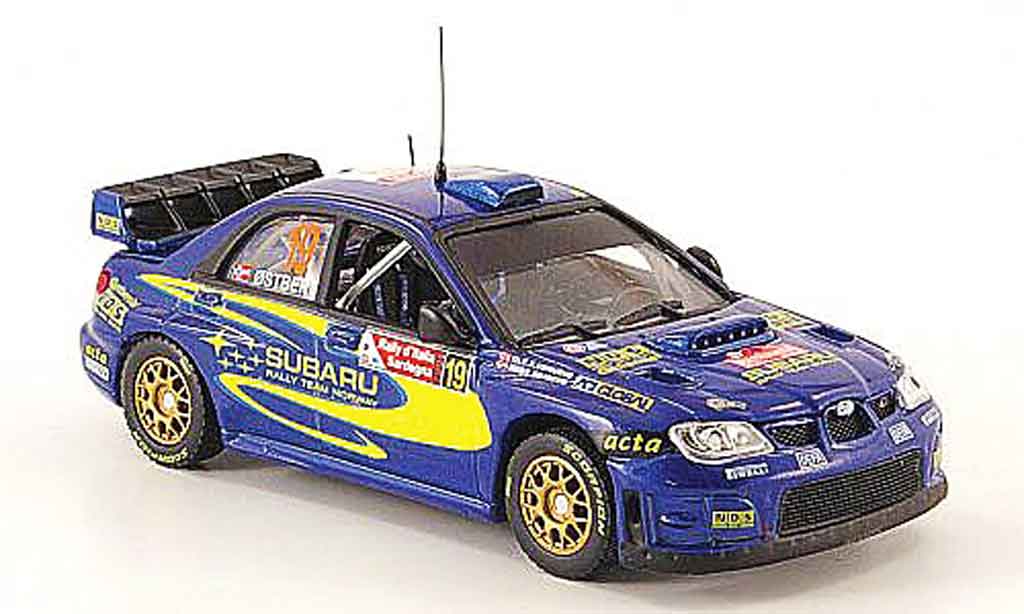 Subaru Impreza WRC 1/43 Vitesse WRC 07 no.19 rallye italien 2008 modellino in miniatura