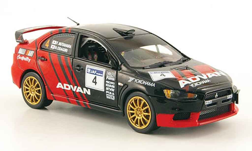 Mitsubishi Lancer Evolution IX 1/43 Vitesse Evolution IX No.4 Advan Rally Shinshiro 2008 modellino in miniatura