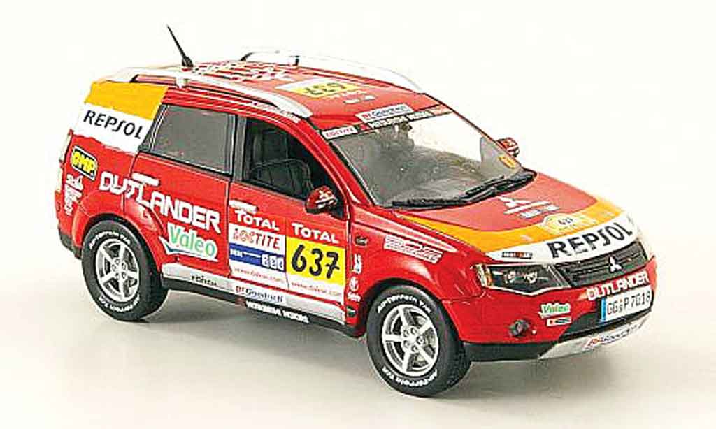 Mitsubishi Outlander 1/43 Vitesse No.637 Support Car Rally Dakar 2009 modellino in miniatura