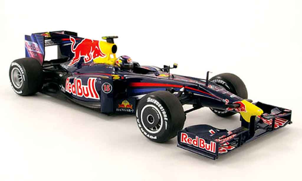 Renault F1 1/18 Minichamps red bull rb 5 no.15 s.vettel f1 saison 2009 modellino in miniatura