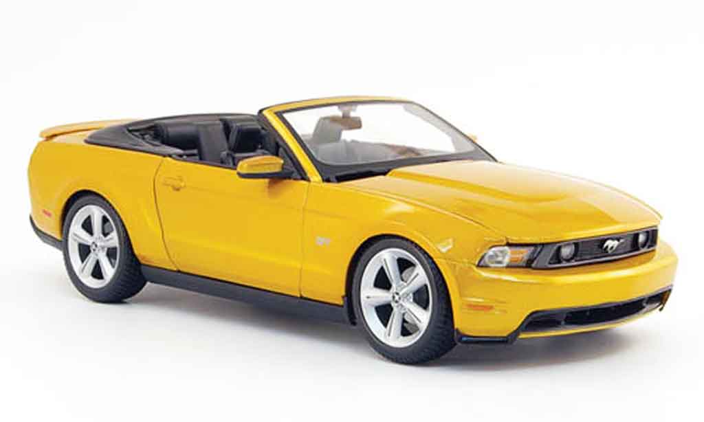 Ford Mustang 2010 1/18 Maisto 2010 gt cabriolet or modellino in miniatura