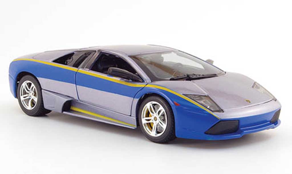 Lamborghini Murcielago LP640 1/18 Maisto LP640 grigio/blu need for speed modellino in miniatura
