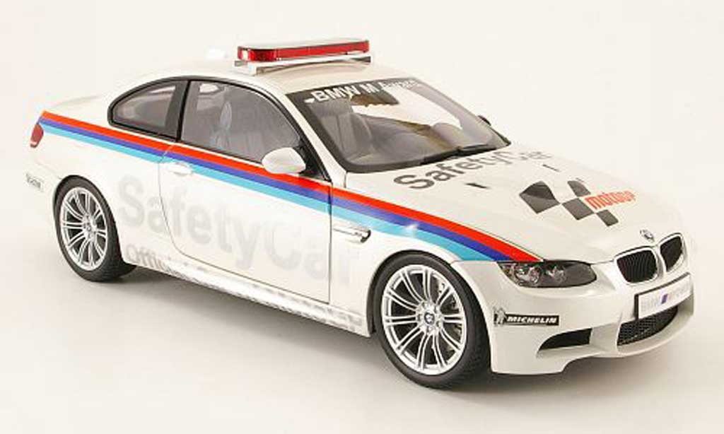 Bmw M3 E92 1/18 Kyosho E92 coupe safety car motogp 2008 modellino in miniatura