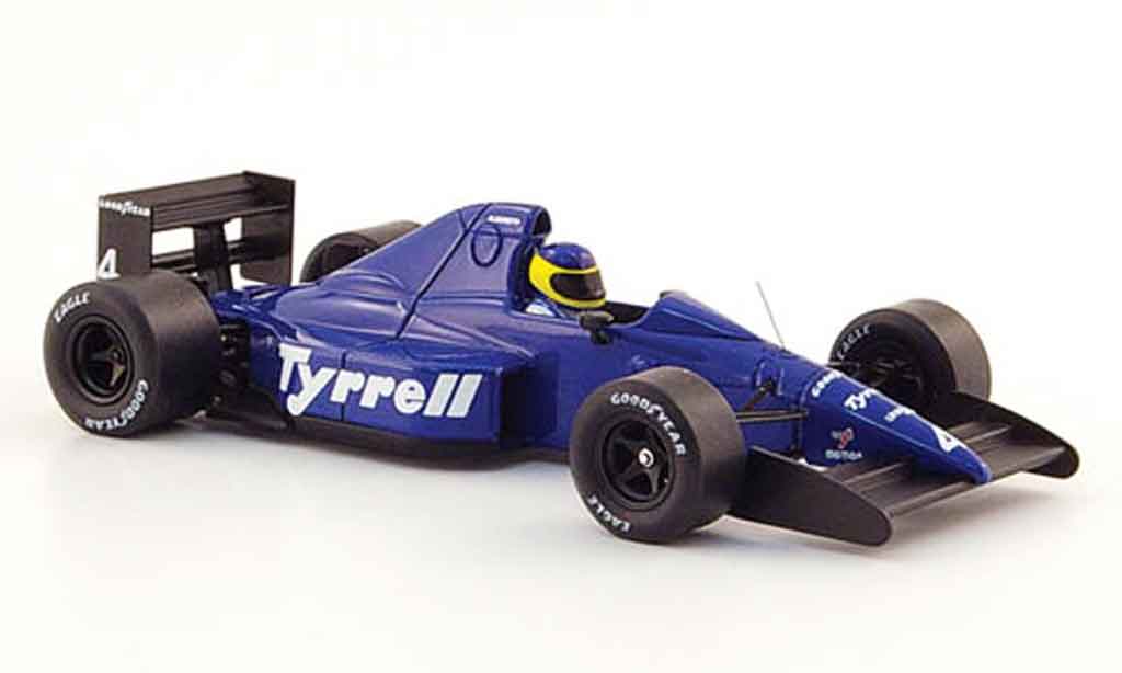 Tyrrell 018 1/43 Spark No.4 M.Alboreto GP Mexico 1989 modellino in miniatura