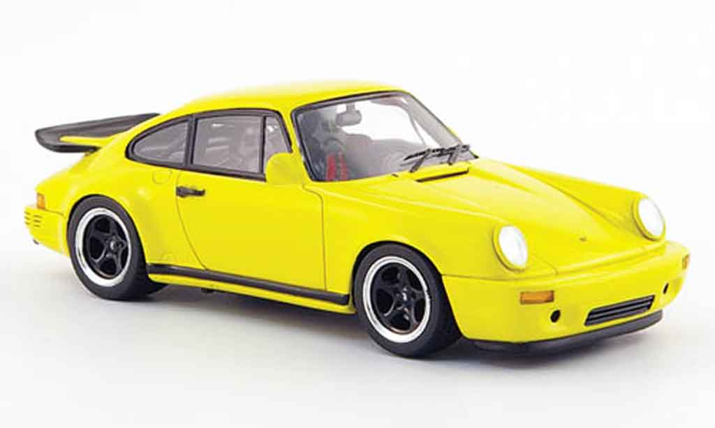 Ruf CTR 1987 1/43 Spark 1987 Sport giallo modellino in miniatura