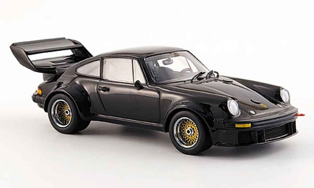 Porsche 934 Big Wing 1/43 Kyosho Big Wing 5 nero modellino in miniatura