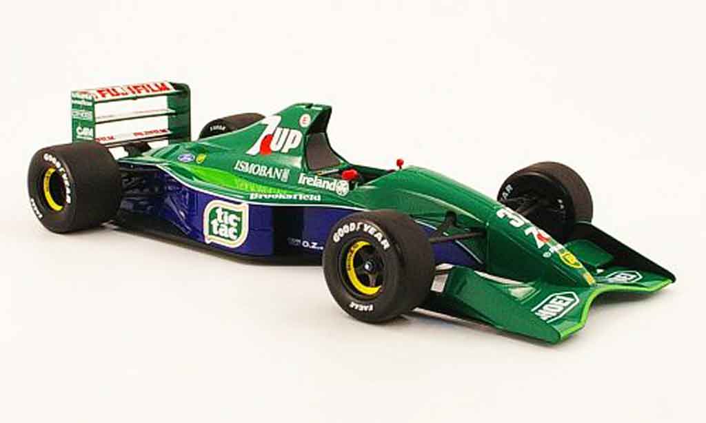 Ford F1 1/18 Minichamps jordan ford191 no.32 tic tac m.schumacher gp belgien 1991 modellino in miniatura