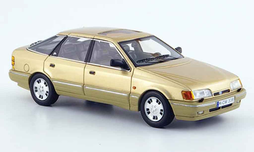 Ford Scorpio MK1 1/43 Neo MK1 beige edition liavecee 300 1986 modellino in miniatura