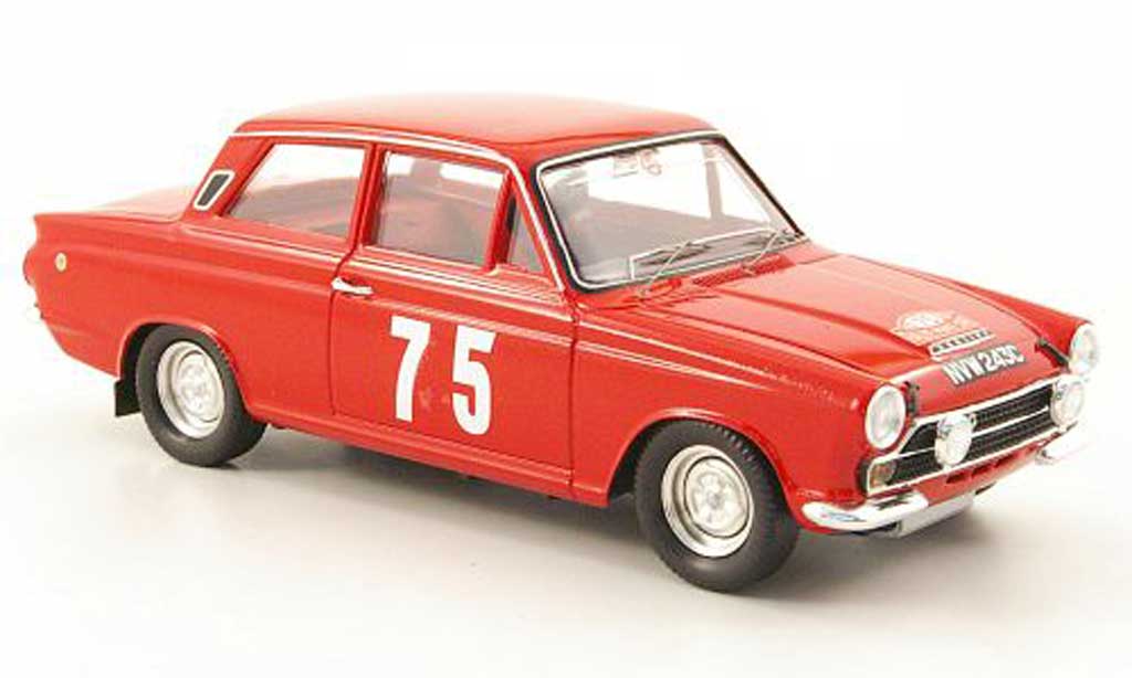 Ford Cortina 1/43 Trofeu MKI No.75 Clark/Melia Rally Monte Carlo 1966 modellino in miniatura
