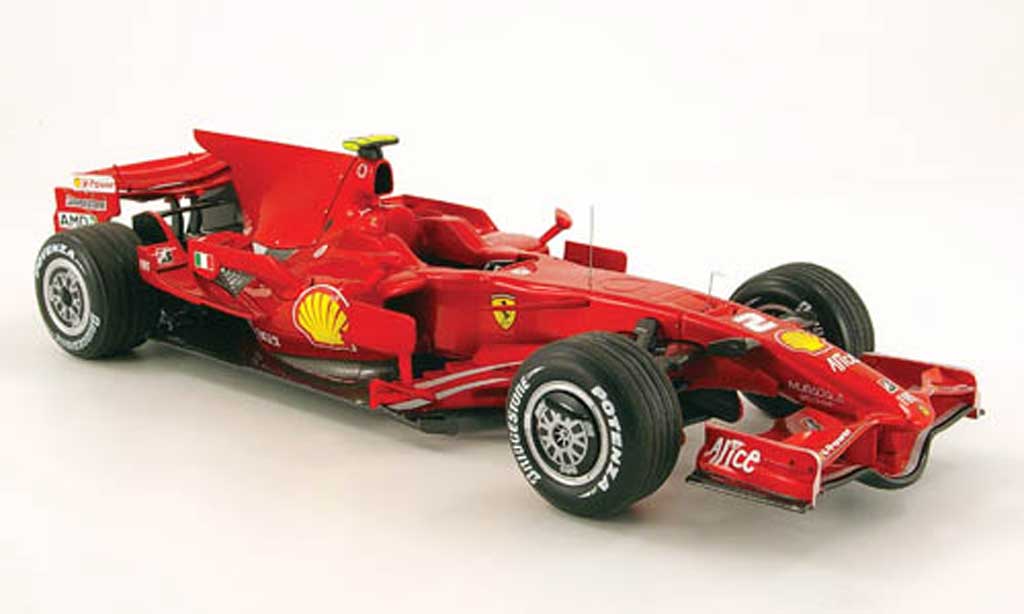 Ferrari F1 F2008 1/18 Hot Wheels F2008 no.2 f.massa sieger gp europa valencia modellino in miniatura