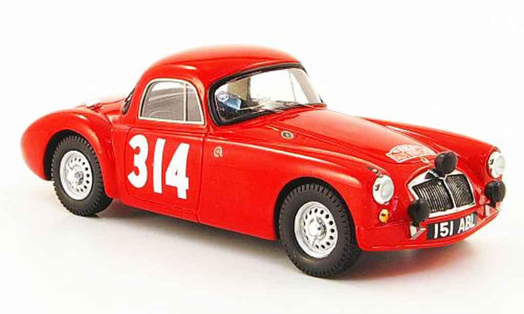 MG A 1/43 Bizarre No.314 Rally Monte Carlo 1962 modellino in miniatura