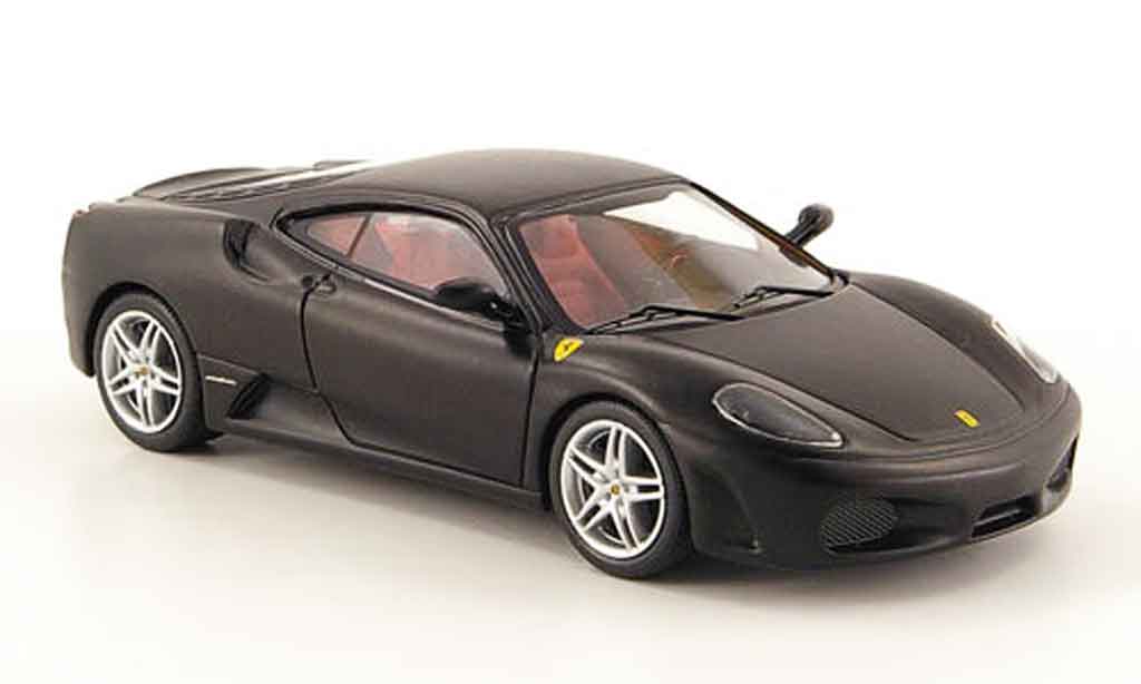Ferrari F430 1/43 Hot Wheels Elite matt nero modellino in miniatura