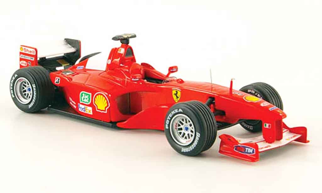 Ferrari F1 F2000 1/43 Hot Wheels Elite F2000 no.3 m.schumacher 2000 modellino in miniatura