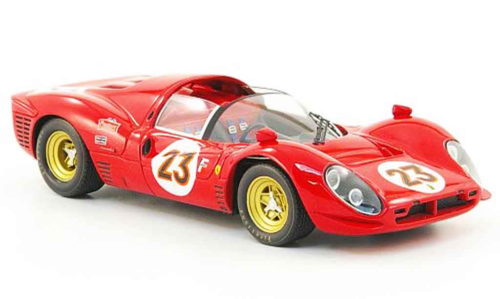 Ferrari 330 P4 1/43 Hot Wheels Elite P4 no.23 daytona 1967 modellino in miniatura