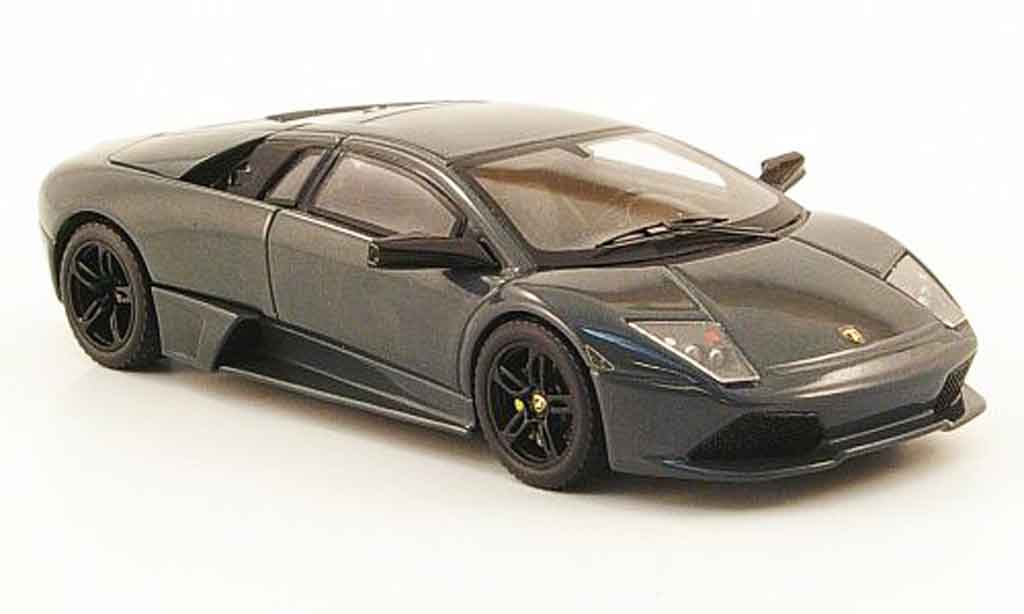 Lamborghini Murcielago LP640 1/43 Hot Wheels Elite LP640 grigio modellino in miniatura