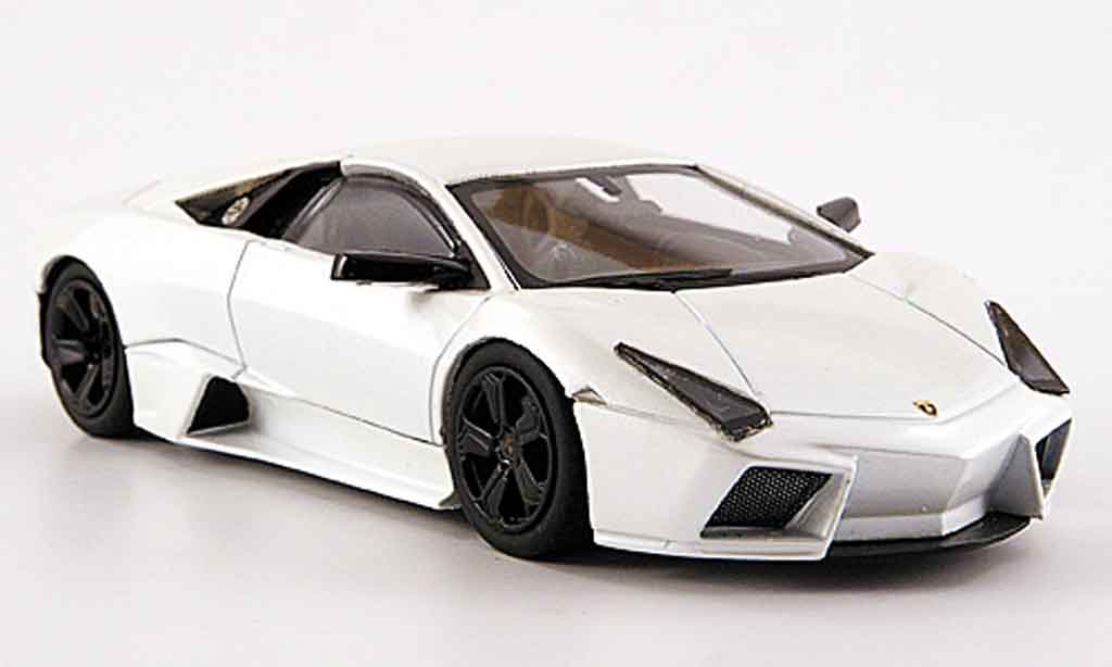 Lamborghini Murcielago Reventon 1/43 Hot Wheels Elite Reventon bianco modellino in miniatura