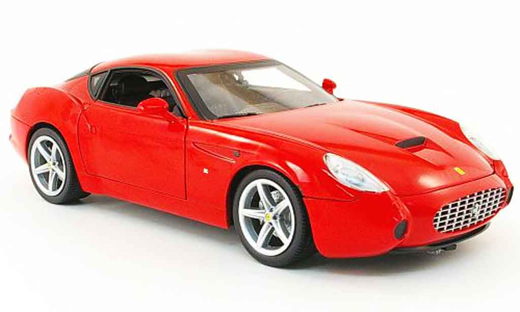 Ferrari 575 GTZ 1/18 Hot Wheels GTZ zagato rosso modellino in miniatura