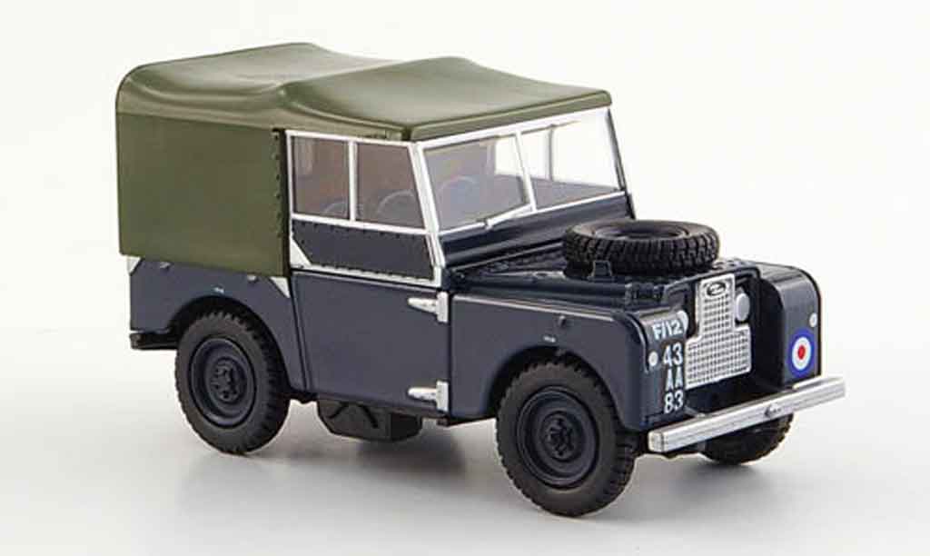 Land Rover 80 1/43 Oxford RAF blu oliv modellino in miniatura