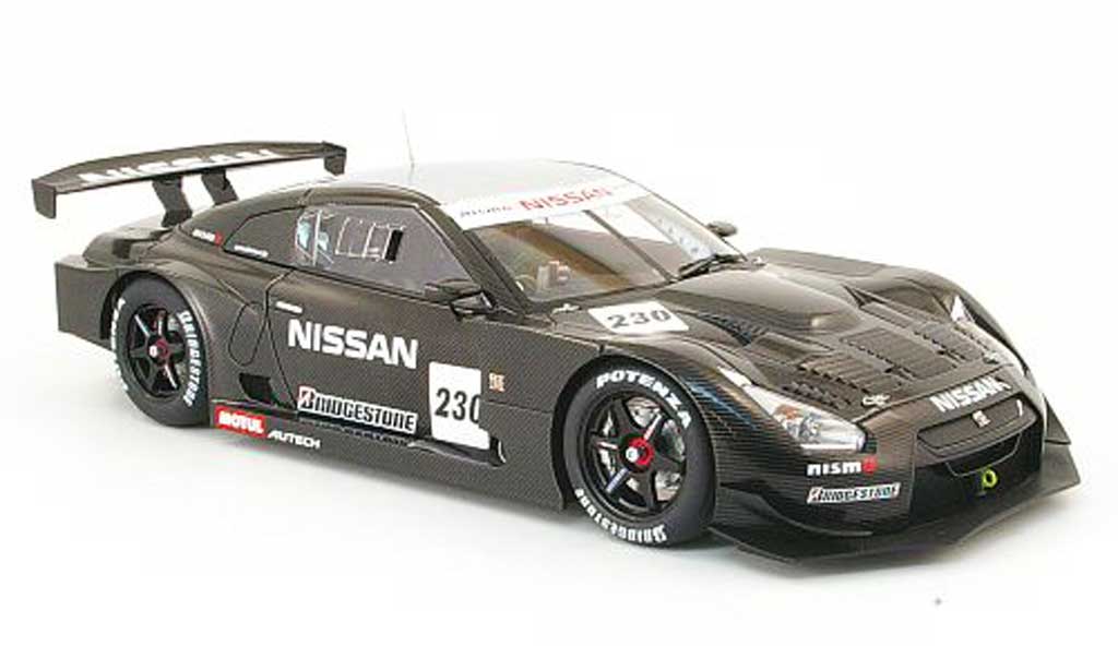 Nissan Skyline R35 1/18 Autoart JGTC R35 gt-r no.230 test car super gt 2008 modellino in miniatura
