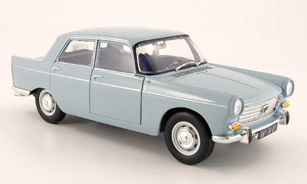 Peugeot 404 Berline 1/18 Norev Berline blu 1965 modellino in miniatura