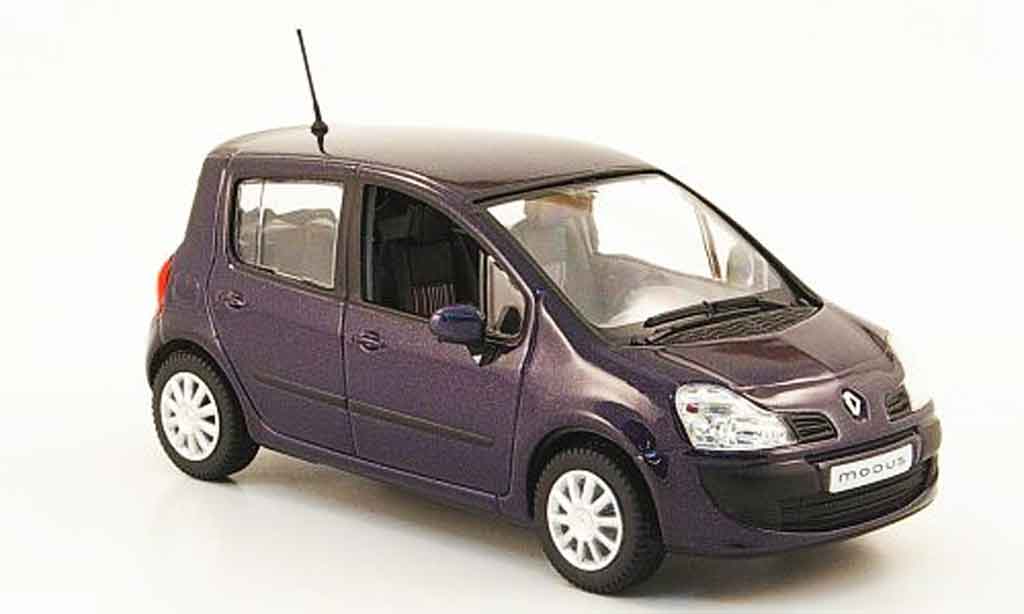 Renault Modus 1/43 Norev lila 2007 modellino in miniatura