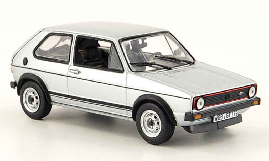 Volkswagen Golf 1 GTI 1/43 Norev 1 GTI grigio metallisee 1976 modellino in miniatura