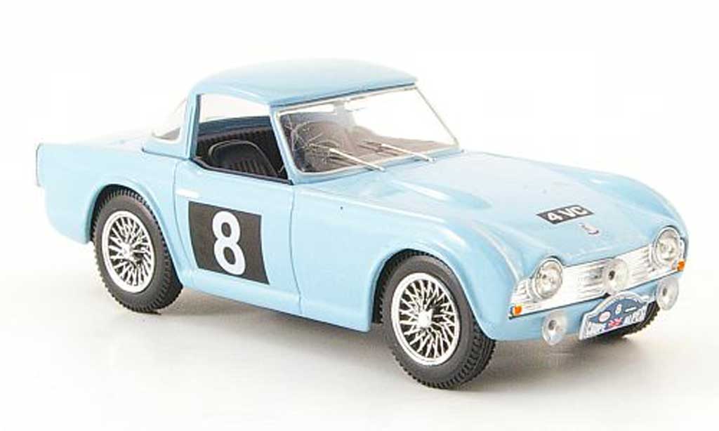 Triumph TR4 1962 1/43 Vanguards 1962 No.8 M.Sutcliffe / R.Fidler Alpenrally modellino in miniatura