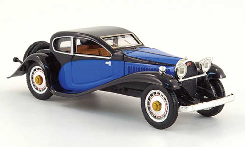 Bugatti 50 1/43 Rio nero/blu 1933 modellino in miniatura