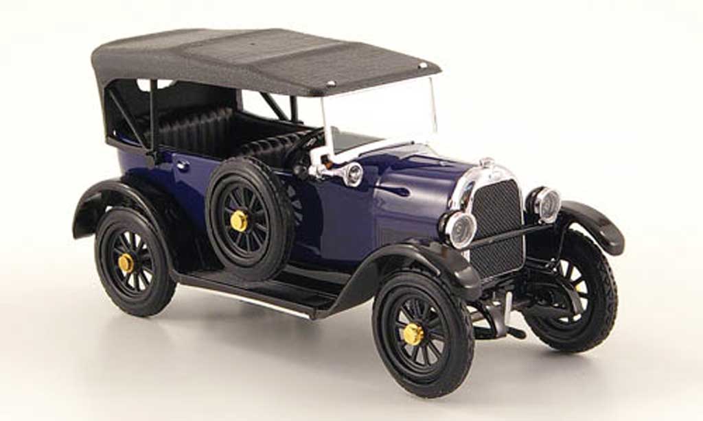 Fiat 501 1/43 Rio Torpedo blu 1919 modellino in miniatura