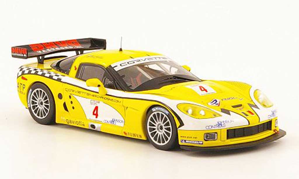 Chevrolet Corvette C6 1/43 IXO C6 R No.4 Sieger FIA GT Paul Ricard 2006 modellino in miniatura