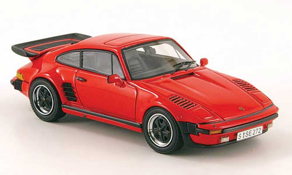 Porsche 930 Turbo 1/43 Neo Turbo SE Flatnose rosso 1987 modellino in miniatura