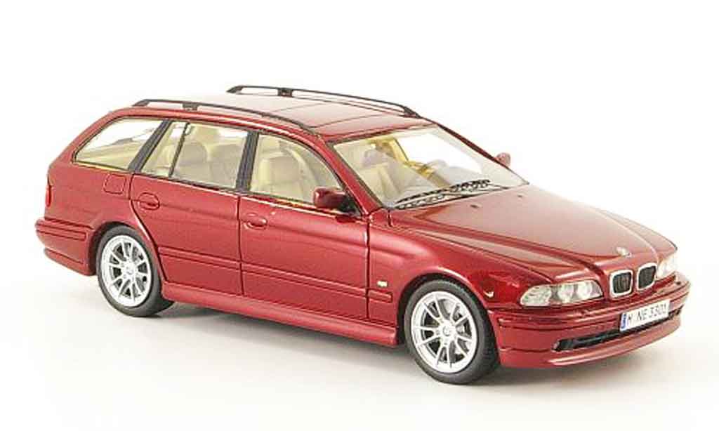 Bmw 520 1/43 Neo i Touring (E39) rosso 2002 modellino in miniatura