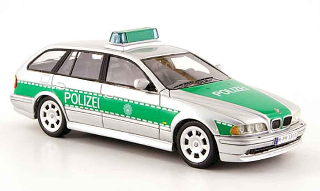 Bmw 530 1/43 Neo i Touring (E39) police Deutschland 2002 modellino in miniatura
