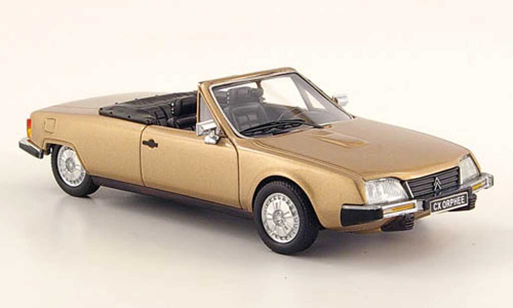 Citroen CX 1/43 Neo Orphee Cabriolet beige 1983 modellino in miniatura
