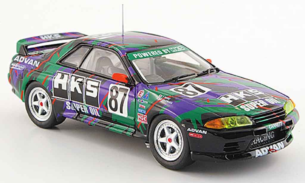 Nissan Skyline R32 1/43 Ebbro R32 GT R Gr.A No.87 HKS 1993 modellino in miniatura