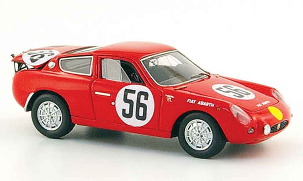 Fiat 700 1/43 Spark Abarth S No.56 Masson Zeccoli 24h Le Mans 1962 modellino in miniatura