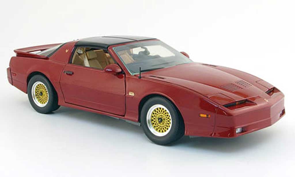 Pontiac Trans Am 1/18 Greenlight gran turismo americano (gta) rosso 1989 modellino in miniatura