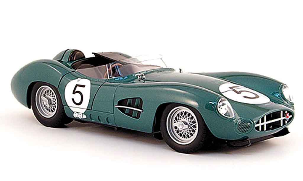 Aston Martin DBR1 1/18 Shelby Collectibles no.5 c.shelby sieger 24h le mans 1959 modellino in miniatura