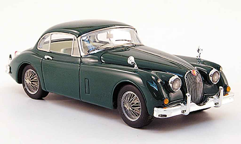 Jaguar XK 150 1/43 Twincam 150 coupe grun rhd 1958 modellino in miniatura